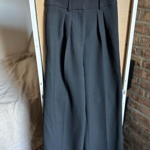 Babaton Black Pleated Trousers